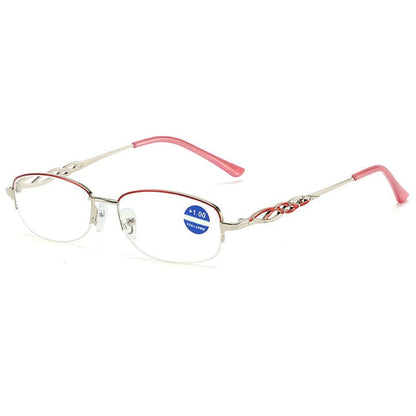 Hoaptitoele Sapphire high hardness anti blue light intelligent dual focus reading glasses