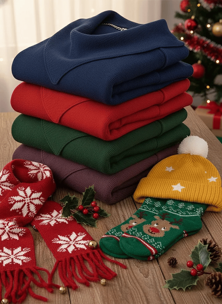 🔥 Elegant Retro Soft Triangle Neck Solid Color Sweater Top