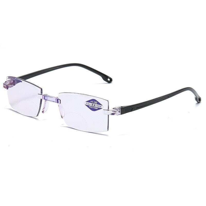Hoaptitoele Sapphire high hardness anti blue light intelligent dual focus reading glasses